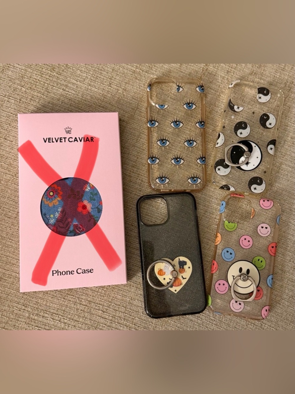 Lot of Velvet Caviar iPhone 13 Mini Phone Cases